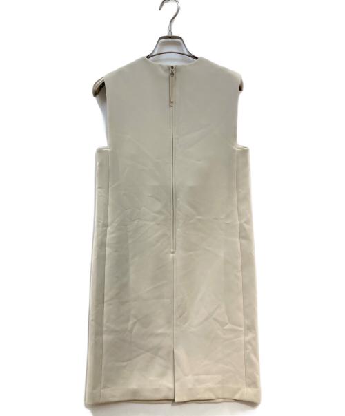 daisy lin for foxey（デイジーリン フォー フォクシー）daisy lin for foxey (デイジーリン フォー フォクシー) ノースリーブワンピース ベージュ サイズ:38の古着・服飾アイテム