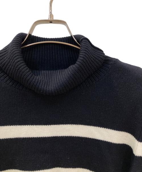 daisy lin for foxey（デイジーリン フォー フォクシー）DAISY LIN for FOXEY (デイジーリン フォー フォクシー) Deauville High Neck ドーヴィルハイネックニット ネイビー サイズ:38の古着・服飾アイテム