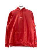WKNDRSウィークエンダーズ0）の古着「プルオーバーパーカー」｜レッド