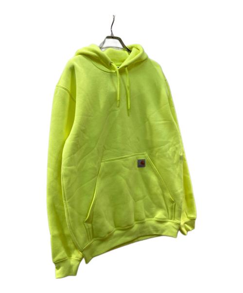 CarHartt（カーハート）CarHartt (カーハート) プルオーバーパーカー イエロー サイズ:Mの古着・服飾アイテム