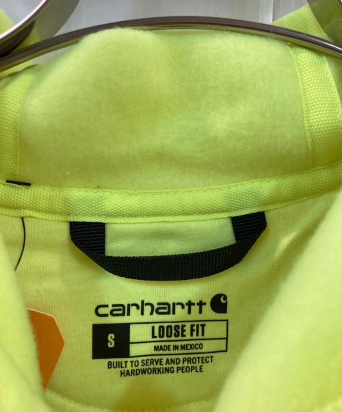 CarHartt（カーハート）CarHartt (カーハート) プルオーバーパーカー イエロー サイズ:Mの古着・服飾アイテム