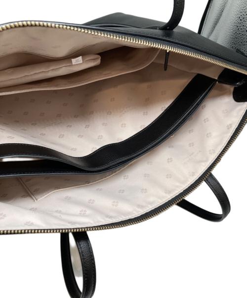 Kate Spade（ケイトスペード）Kate Spade (ケイトスペード) オールデイ ラージ ジップ トップ トート ブラックの古着・服飾アイテム