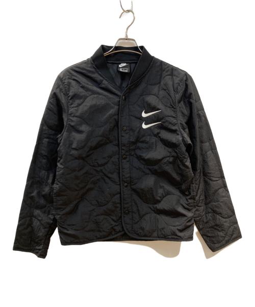 NIKE（ナイキ）NIKE (ナイキ) DOUBLE SWOOSH QUILTED JACKET ブラック サイズ:Mの古着・服飾アイテム