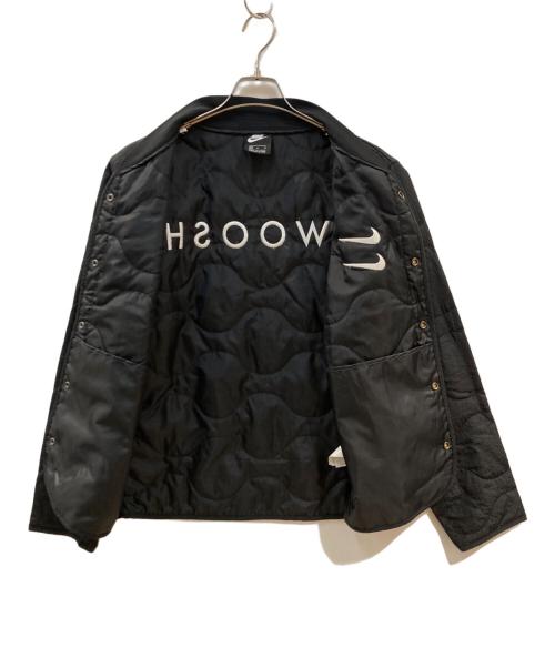 NIKE（ナイキ）NIKE (ナイキ) DOUBLE SWOOSH QUILTED JACKET ブラック サイズ:Mの古着・服飾アイテム