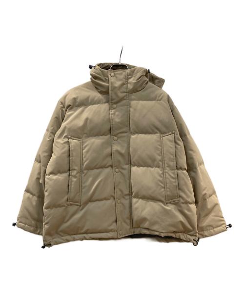 DANTON（ダントン）DANTON (ダントン) POLYESTER DOWN ダウンジャケット ベージュ サイズ:36の古着・服飾アイテム
