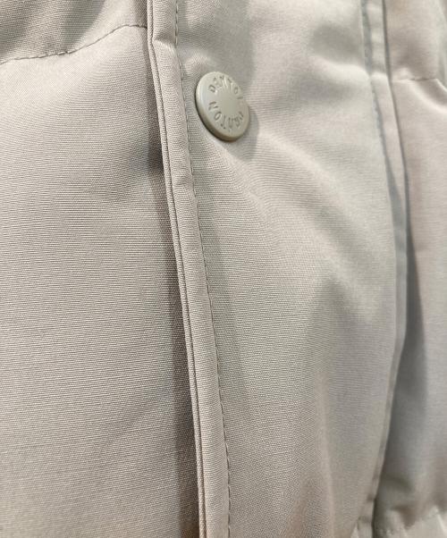 DANTON（ダントン）DANTON (ダントン) POLYESTER DOWN ダウンジャケット ベージュ サイズ:36の古着・服飾アイテム