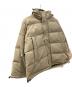 中古・古着 DANTON (ダントン) POLYESTER DOWN ダウンジャケット ベージュ サイズ:36：20000円