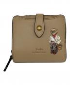 POLO RALPH LAURENポロ・ラルフローレン）の古着「2つ折り財布」｜ベージュ