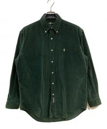 RALPH LAUREN（ラルフローレン）の古着「BLAIRE コーデュロイシャツ」｜グリーン