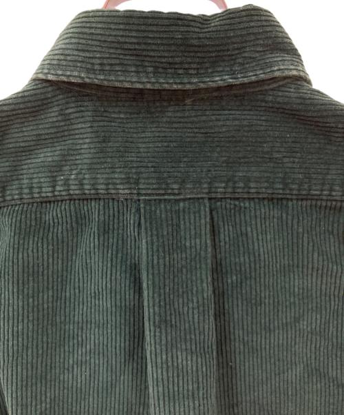 RALPH LAUREN（ラルフローレン）RALPH LAUREN (ラルフローレン) BLAIRE コーデュロイシャツ グリーン サイズ:Mの古着・服飾アイテム