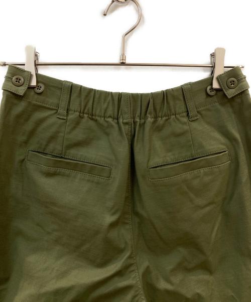Spick and Span（スピック＆スパン）Spick and Span (スピック＆スパン) バックサテンカーゴワイドパンツ カーキ サイズ:36の古着・服飾アイテム
