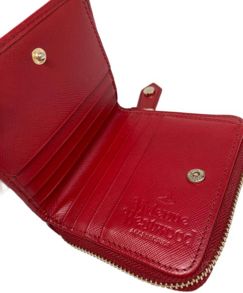 Vivienne Westwood（ヴィヴィアンウエストウッド）Vivienne Westwood (ヴィヴィアンウエストウッド) 2つ折り財布 レッドの古着・服飾アイテム