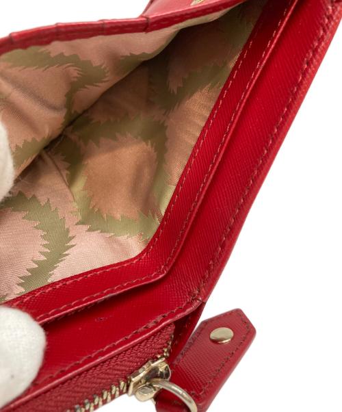 Vivienne Westwood（ヴィヴィアンウエストウッド）Vivienne Westwood (ヴィヴィアンウエストウッド) 2つ折り財布 レッドの古着・服飾アイテム