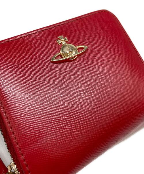 Vivienne Westwood（ヴィヴィアンウエストウッド）Vivienne Westwood (ヴィヴィアンウエストウッド) 2つ折り財布 レッドの古着・服飾アイテム
