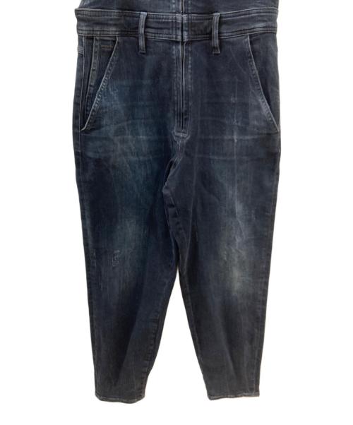G-STAR RAW（ジースターロゥ）G-STAR RAW (ジースターロゥ) Slim Denim Dungaree ブラック サイズ:Mの古着・服飾アイテム