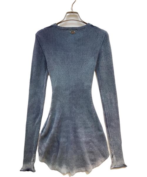 DIESEL（ディーゼル）DIESEL (ディーゼル) ニットワンピース ネイビー サイズ:Sの古着・服飾アイテム