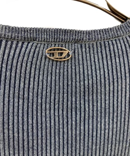 DIESEL（ディーゼル）DIESEL (ディーゼル) ニットワンピース ネイビー サイズ:Sの古着・服飾アイテム