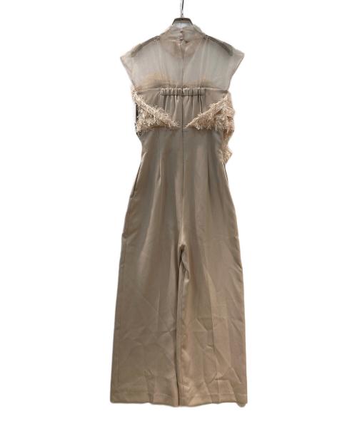 LAGUNA MOON（ラグナムーン）LAGUNA MOON (ラグナムーン) LADYカットジャガードベアパンツドレス ベージュ サイズ:S 未使用品の古着・服飾アイテム