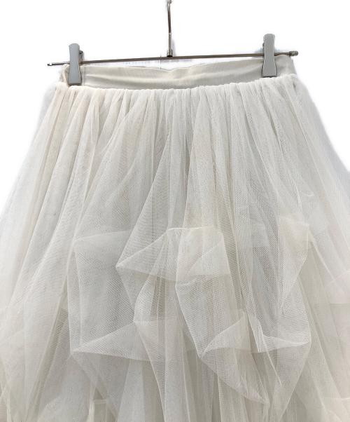 Belle vintage（ベル ヴィンテージ）Belle vintage (ベル ヴィンテージ) Carrie ボリュームチュールスカート ホワイト サイズ:Freeの古着・服飾アイテム