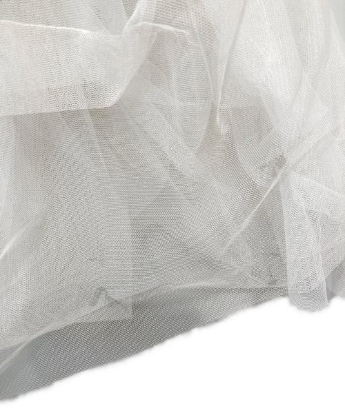 Belle vintage（ベル ヴィンテージ）Belle vintage (ベル ヴィンテージ) Carrie ボリュームチュールスカート ホワイト サイズ:Freeの古着・服飾アイテム
