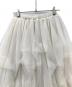 中古・古着 Belle vintage (ベル ヴィンテージ) Carrie ボリュームチュールスカート ホワイト サイズ:Free：4000円