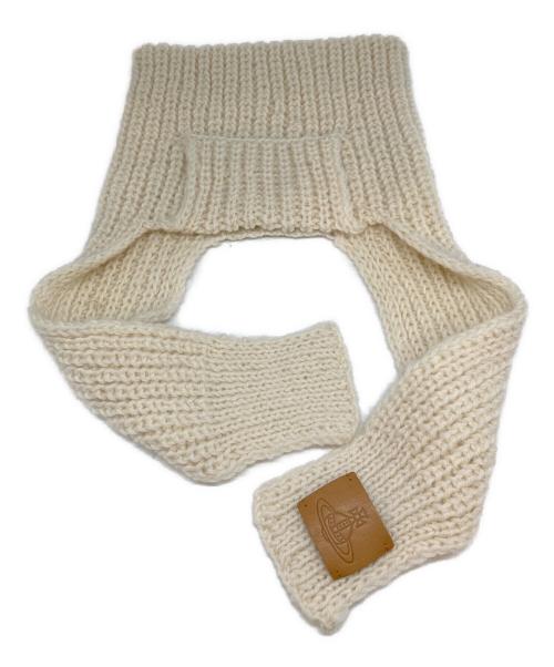 Vivienne Westwood（ヴィヴィアンウエストウッド）Vivienne Westwood (ヴィヴィアンウエストウッド) ニットキャップ アイボリーの古着・服飾アイテム