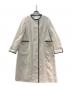 La TOTALITE（ラ ト―タリテ）の古着「ブライトリネンパイピングコート」｜ベージュ
