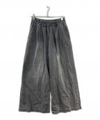 JOURNAL STANDARD relumeジャーナルスタンダード レリューム）の古着「C/R デニムワイドギャザー」｜グレー