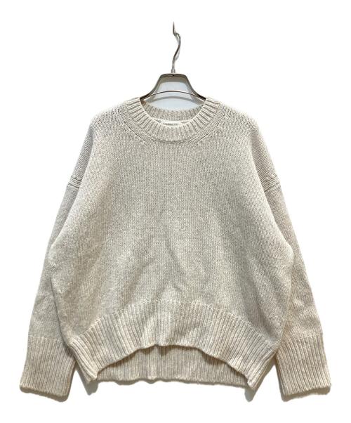 GALERIE VIE（ギャルリーヴィー）GALERIE VIE (ギャルリーヴィー) ファインウール クルーネックプルオーバー グレー サイズ:Sの古着・服飾アイテム