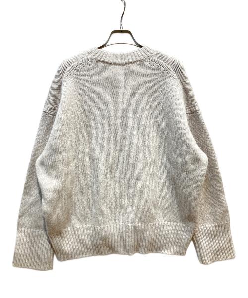 GALERIE VIE（ギャルリーヴィー）GALERIE VIE (ギャルリーヴィー) ファインウール クルーネックプルオーバー グレー サイズ:Sの古着・服飾アイテム