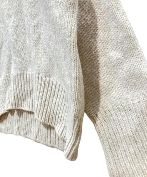 GALERIE VIE（ギャルリーヴィー）GALERIE VIE (ギャルリーヴィー) ファインウール クルーネックプルオーバー グレー サイズ:Sの古着・服飾アイテム