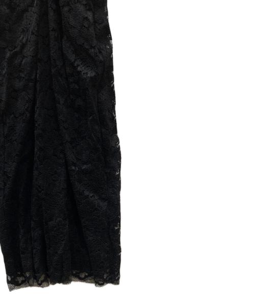 DOLCE & GABBANA（ドルチェ＆ガッバーナ）DOLCE & GABBANA (ドルチェ＆ガッバーナ) ノースリーブレースワンピース ブラック サイズ:-の古着・服飾アイテム