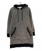 MICHAEL KORSマイケル・コース）の古着「Logo Cotton Terry Hoodie Dress」｜ブラック