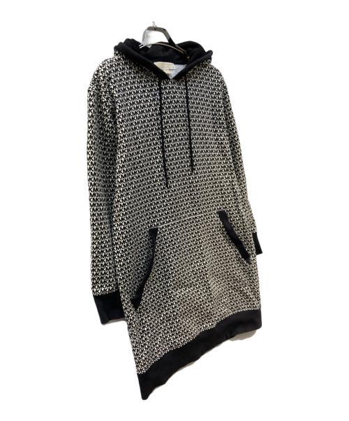 MICHAEL KORS（マイケル・コース）MICHAEL KORS (マイケル・コース) Logo Cotton Terry Hoodie Dress ブラック サイズ:Mの古着・服飾アイテム