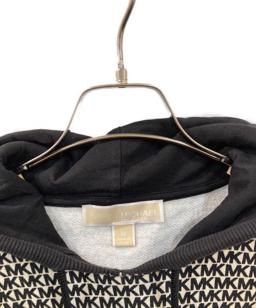 MICHAEL KORS（マイケル・コース）MICHAEL KORS (マイケル・コース) Logo Cotton Terry Hoodie Dress ブラック サイズ:Mの古着・服飾アイテム