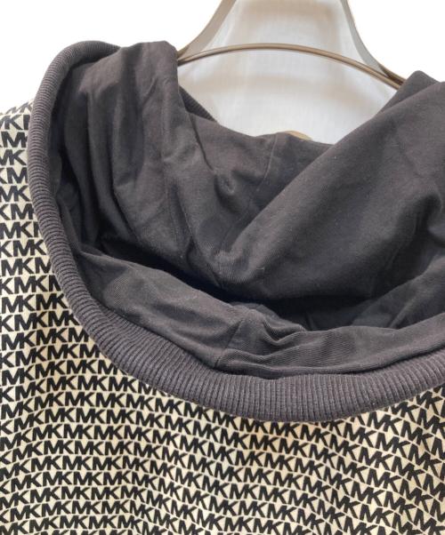 MICHAEL KORS（マイケル・コース）MICHAEL KORS (マイケル・コース) Logo Cotton Terry Hoodie Dress ブラック サイズ:Mの古着・服飾アイテム