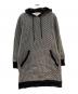 MICHAEL KORS（マイケル・コース）の古着「Logo Cotton Terry Hoodie Dress」｜ブラック