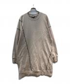 DIESELディーゼル）の古着「Plain Midi Sweater Dress」｜ベージュ