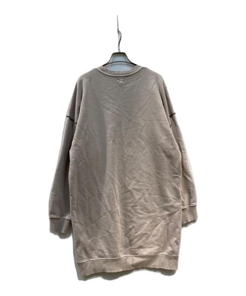 DIESEL（ディーゼル）DIESEL (ディーゼル) Plain Midi Sweater Dress ベージュ サイズ:XSの古着・服飾アイテム