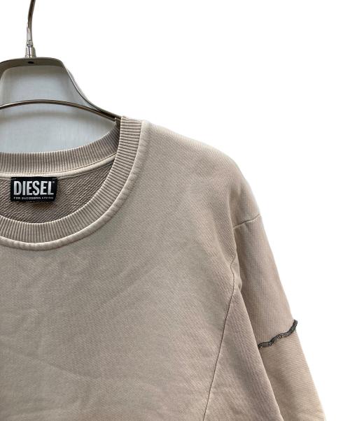DIESEL（ディーゼル）DIESEL (ディーゼル) Plain Midi Sweater Dress ベージュ サイズ:XSの古着・服飾アイテム
