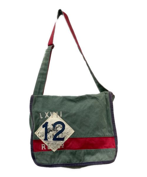 POLO RALPH LAUREN（ポロ・ラルフローレン）POLO RALPH LAUREN (ポロ・ラルフローレン) ショルダーバッグ グリーンの古着・服飾アイテム