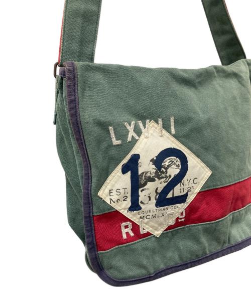 POLO RALPH LAUREN（ポロ・ラルフローレン）POLO RALPH LAUREN (ポロ・ラルフローレン) ショルダーバッグ グリーンの古着・服飾アイテム