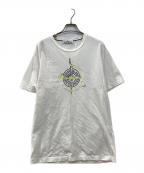STONE ISLANDストーンアイランド）の古着「Marble Print Tshirt」｜ホワイト
