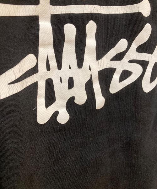 stussy（ステューシー）stussy (ステューシー) プルオーバーパーカー ブラック サイズ:Mの古着・服飾アイテム