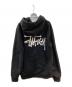 stussy (ステューシー) プルオーバーパーカー ブラック サイズ:M：5000円