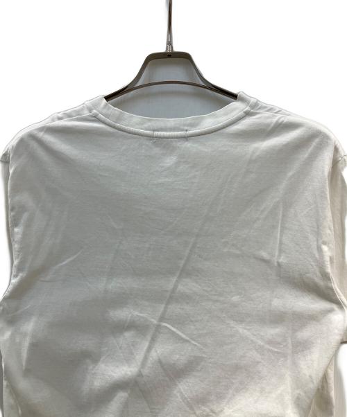 BLACK LABEL CRESTBRIDGE（ブラックレーベル クレストブリッジ）BLACK LABEL CRESTBRIDGE (ブラックレーベル クレストブリッジ) Tシャツ ホワイト サイズ:Ⅼの古着・服飾アイテム