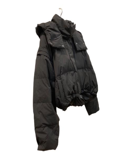 GYDA（ジェイダ）GYDA (ジェイダ) GYGYembroideryダウンコート ブラック サイズ:Freeの古着・服飾アイテム