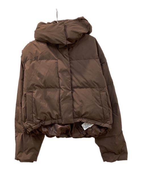GYDA（ジェイダ）GYDA (ジェイダ) GYGYembroideryダウンコート ブラウン サイズ:Freeの古着・服飾アイテム