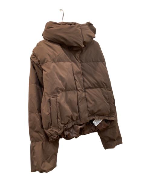 GYDA（ジェイダ）GYDA (ジェイダ) GYGYembroideryダウンコート ブラウン サイズ:Freeの古着・服飾アイテム