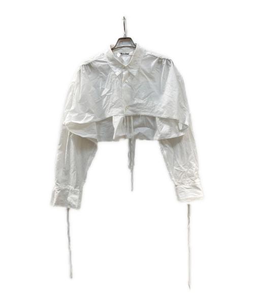 Midorikawa（ミドリカワ）Midorikawa (ミドリカワ) SHORT SHIRT/シャツ ホワイト サイズ:Freeの古着・服飾アイテム